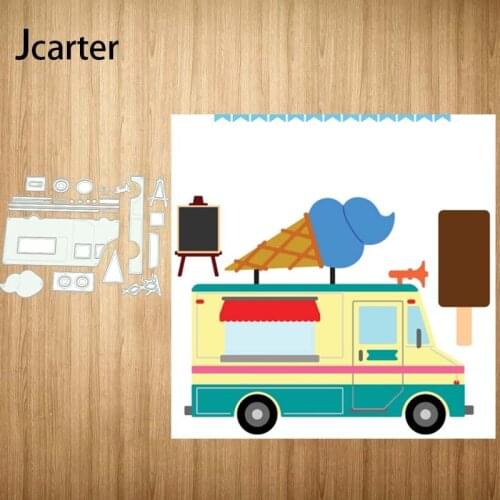 Dining Car Frame Metal Cutting Dies Craft Stencil Scrapbooking Handmade Tools Make Album Paper Model Punch Blade Decor Template