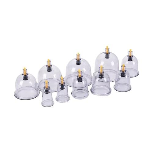 Wholesale 30pcs/lot Hijama Cupping Cupping Cups Set Vacuum Cans Hijama Banks Cupping Therapy Set Massage Suction Cup Kit