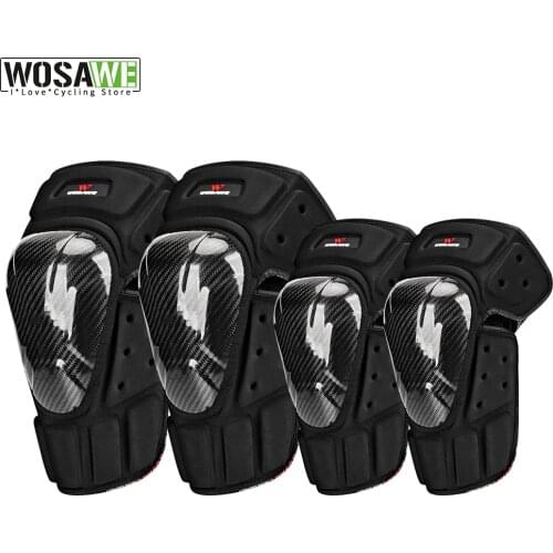 Adult Elbow Knee Protector Motorcycle Bike Downhill Elbow Guard Pads Windproof Rodilleras Deportivas MTB Riding Knee Pads