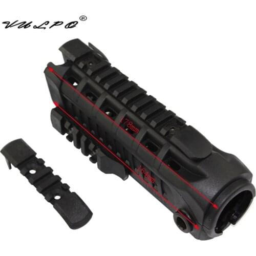 VULPO Hunting Picatinny Rail M4S1 Handguard Rail With 4pcs Extra 20mm Rail Mount