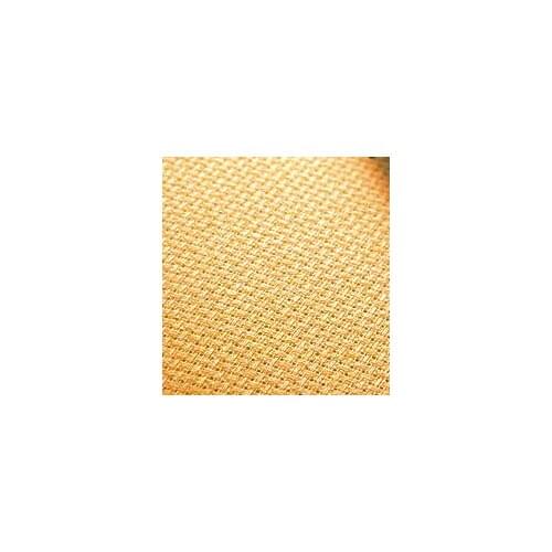 Oneroom 11Count(11CT) Cross Stitch Fabric Aida Cloth earth yellow 50X50cm Free Shipping