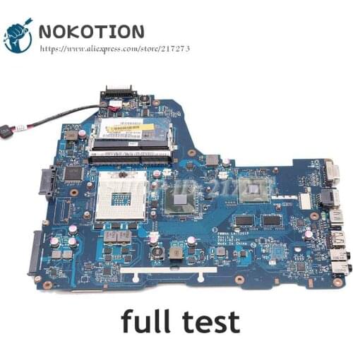 NOKOTION For Toshiba Satellite C660 Laptop Motherboard HM65 PWWHA LA-7201P K000128440 K000124390 Main Board