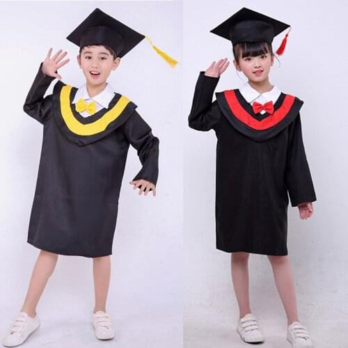 Graduation Gown For Kids Kindergarten Graduation Ceremony Primary School Students Debate Competition Performance Dance Costumes