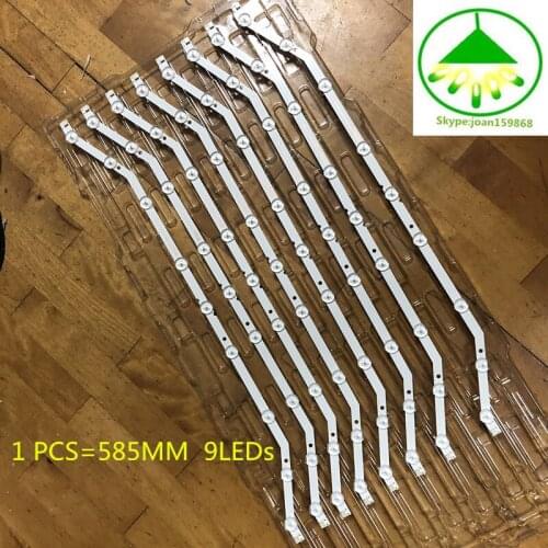 New kit) 4 pcs 9LEDs LED backlight strip Replacement for Samsung D3GE-320SM0-R2 BN64-YYC09 BN96-27468A LM41-00001R 2013SVS32