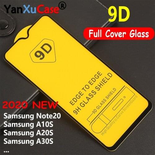 2020 New Phone Screen Protector A30S A20S A10S A01 A11 A21 A31 41 A51 61 A71 81 A91 9D Tempered Glass For Samsung Note 20 Film