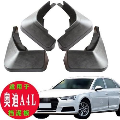 4pcs specia for AUDI A4L 2013 2017 AUTO Mudguards car fender Mud Flaps Mudflaps