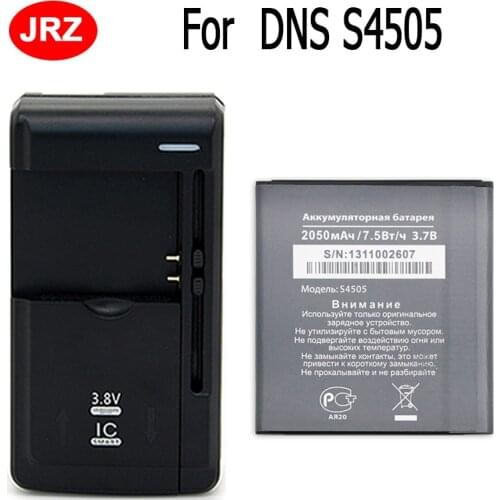 2050mAh battery for DNS S4505 S4505M Accumulator High Quality+Universal Charger