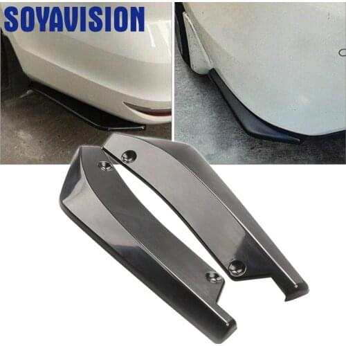 Car Rear Bumper Lip Chin Protector Body Kits Splitter Diffuser For Hyundai Solaris Cars Universal Auto Accessories