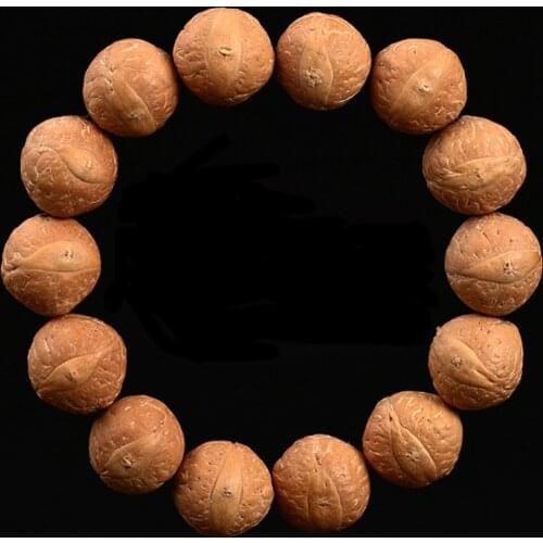Believe Natural Nepal Seed Big Bodhi Mens Women Buddha Beads Strand Yoga Lucky Energy Jewelry