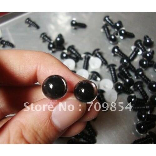 Free shipping!!! 300pcs/ot 10mm Animal ROUND eyes for PLUSH BEAR Toy findings#ft82