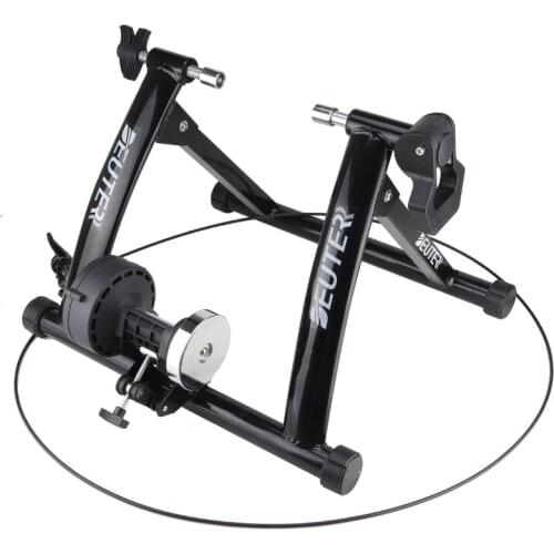 Indoor Cycling Exercise Bicycle Trainer 6 Levels Home Bike Trainer MTB Road Bike Training 26-28"Roller Bicycle Rack Holder Stand