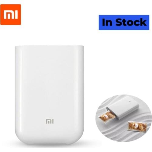 Xiaomi Pocket Photo Printer 300dpi Portable Mijia Picture Printer With DIY Share 500mAh picture printer pocket AR video printing