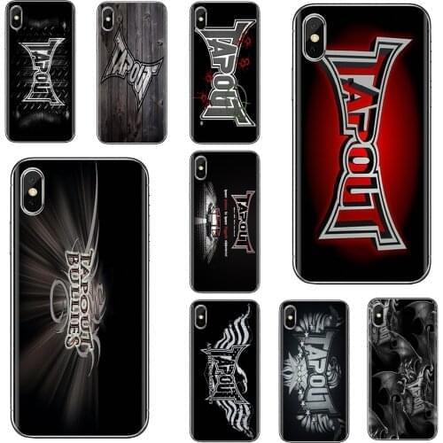 For iPhone 10 11 12 Pro Mini 4S 5S SE 5C 6 6S 7 8 X XR XS Plus Max 2020 Soft Skin Cover mma-Logo-C-Badass-Tapout-Flames-ufc