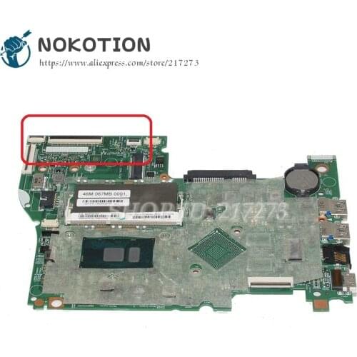 NOKOTION LT41 SKL MB 14292-1 448.06701.0011 laptop motherboard For lenovo Ideapad 500-15isk Mainboard 15.6 Inch SR2EY I5-6200U