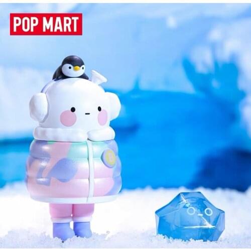Original Pop Mart BOBO and COCO Extreme Travel Series Blind Box Toy Figurines Random One Cute Cartoon Characters Gifts Surprise