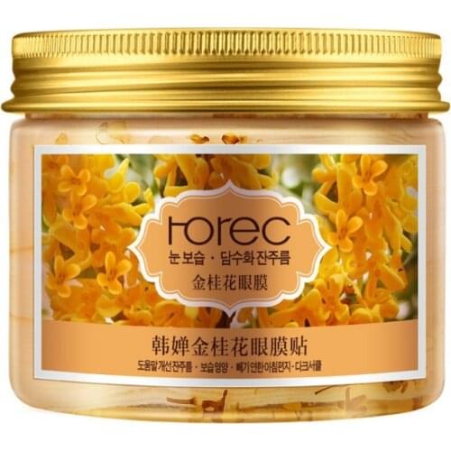 60PCS/Bottle Gold Osmanthus Eye Patches For Remover Dark Circles Eye Bag Eye care