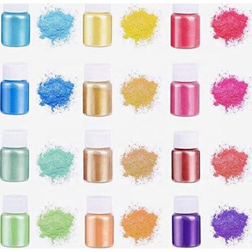 Mica Pigment Powder Soap Candle Makeup Product DIY Fuel MSDS Safe Material Body Skin Coloured Drawing
