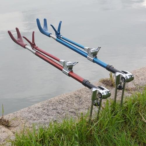 Detachable Hand Rod Pole Bracket Tool Rack Fine Adjustable Holder Support Fishing Accessory
