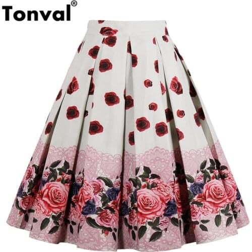 Tonval Pleated Skirt