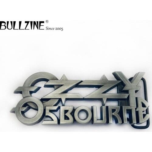 The Bullzine Fashion zinc alloy music belt buckle with pewter finish FP-02626 suitable for 4cm width belt
