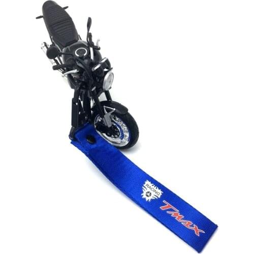 Embroidery Key Holder Chain Collection Keychain For Yamaha NMAX TMAX Xmax Key Chain KeychainMotorcycle Embroidered Badge Keyring