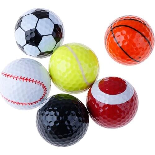 1 X Outdoor Sports Golf Ball Golf Game Strong Resilience Force Sports Practice Ball
