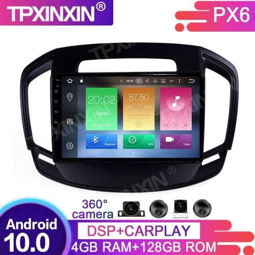 128G Android 10 For Opel Insignia 2014-2017 Car Multimedia Player GPS Navigation Head Unit Auto Radio Audio Stereo Tape Recorder