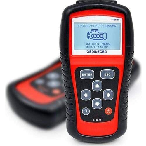 2021 Diagnostic Tool MaxiScan MS509 OBD2/EOBD Auto Code Reader Work for US&Asian&European Car MS509 Scanner Automotive