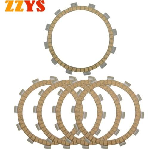 250CC Motorcycle Paper Based Clutch Friction Plate Kit for Yamaha XVS250 XVS 250 2001-2004 02 2003 XV250 Virago XV 250 1989-1999
