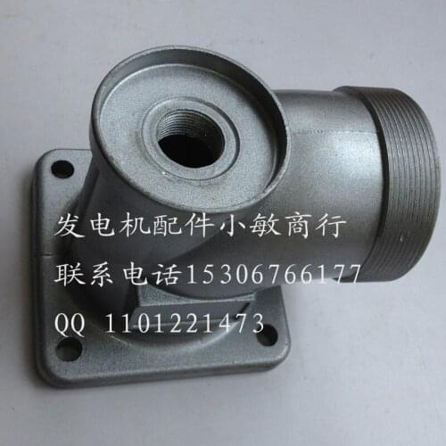 Gasoline Pump Accessories 3-inch outlet 168F 170F priming pump gasoline outlet seat elbow