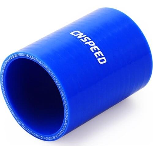 CNSPEED Car Accessories 51/57/63/70/76mm 2''-3'' Air Fillter Intake Pipe Straight Constant Diamete Silicone Hose Reducer Tube