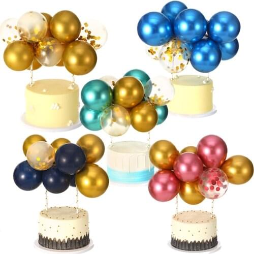 Flamingo Wedding Cake Toppers Birthday Cakes Decoration Balloon Cupcake Toppers Wedding Cake Decorations Party Favors Supplies