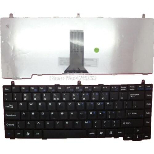Laptop Keyboard For MSI EX601 S430 US English Black MP-03083US-3591 S11-00US060-C54 White MP-03083US-3593 S11-00US120-C54