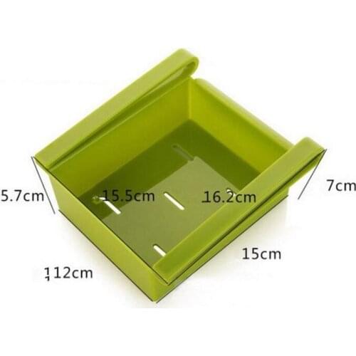 Refrigerator Storage Box organizador 2pcs/set Food Container Space-saving Plastic Storage Organizer Food Storage Containers