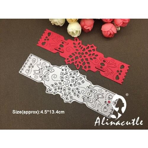 AlinaCraft METAL CUTTING DIES leaf border Scrapbooking paper craft card album punch stencil art cutter die cut