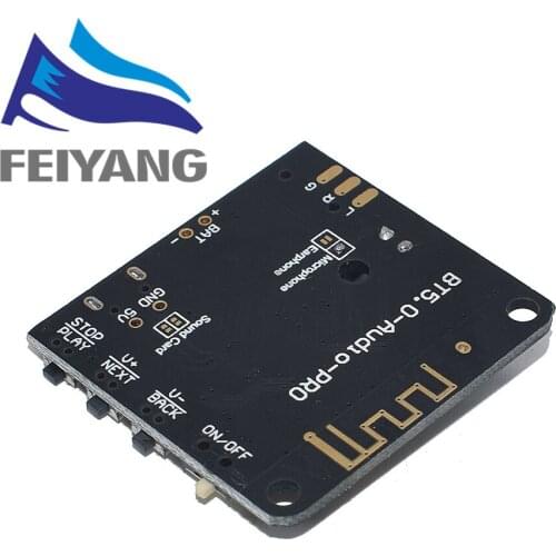 Mini Bluetooth 5.0 MP3 Decoder Board Audio Receiver MP3 Lossless Player Wireless Stereo Music Amplifier Module
