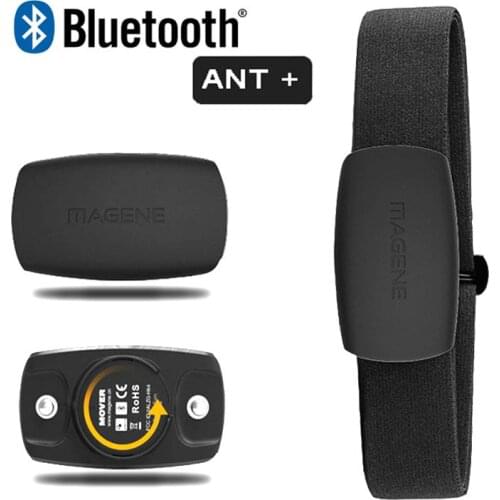 Fitness Magene Heart Rate Monitor Bluetooth4.0 ANT+ Sensor for GARMIN Bryton IGPSPORT Computer Running Sport w/ Chest Strap MHR1
