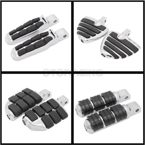 Motorcycle Driver Rider Foot Pegs Footrests Floorboards For Yamaha Road Star Warrior 2002 2003 2004 2005 2006 2007 2008 2009