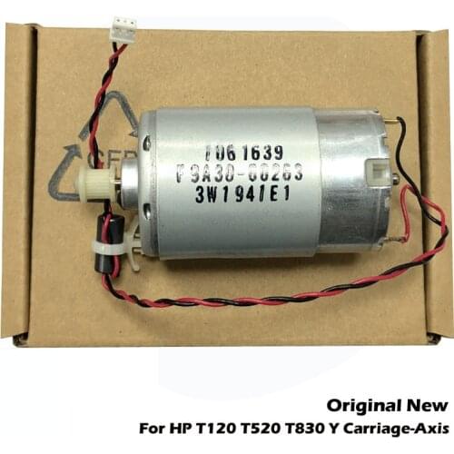 Original New PaperAxis Carriage Drive Motor For HP T120 T520 T830 T730 T525 T530CQ890-60199 CQ890-67036 F9A30-67063 CQ890-60092
