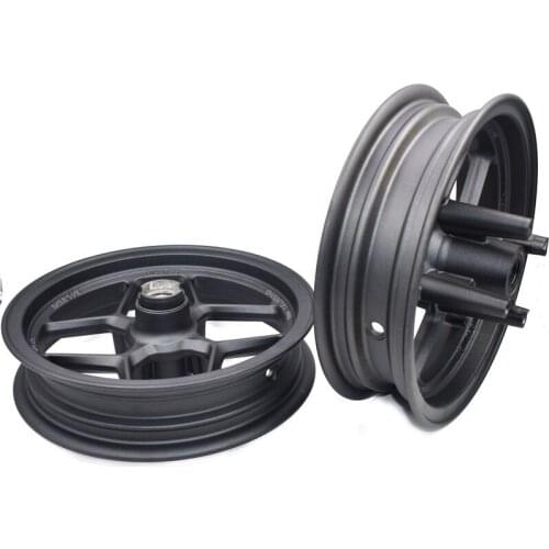 10inch Front 2.15-10 and Rear 2.50-10 4 fitting hole Rims Refitting for Dirt bike Pit Bike Vacuum Wheel