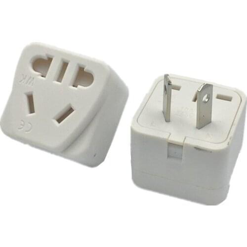CN EU US to AU NZ Power Plug Travel Adapter Converter 2 Flat Pin for Australia New Zealand With safety door