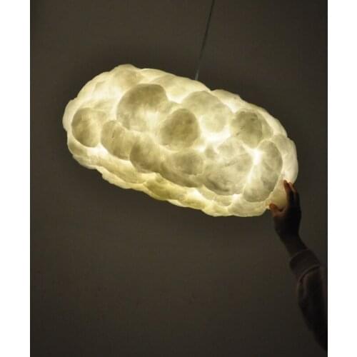Floating cloud Pendant Lights Silk Lamp Dark Clouds Hanglamp Personality Decorate Hanging Light For Hotel Lobby Restaurant Bar