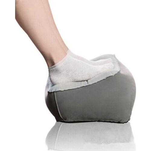 Portable Inflatable Travel Foot Rest Footrest Pillow Air Cushion Folding Adjustable Resting Pillow Plane Train Kids Bed Car Bus