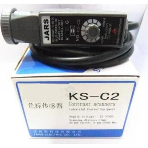 Factory direct sales KS-C2 color mark sensor photoelectric eye packaging machinery rectification slitting photoelectric