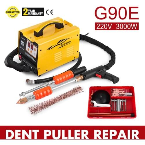 220V G90E Spot Puller Bonnet Dent Repair Welder Bonnet 3500A Panel 7 channels
