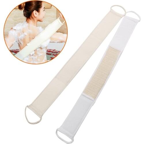 Body Skin Towel Brush Unisex Massage Spa Scrubber Sponge Spa Massage Scrubbers Exfoliating Back Strap Body Scrubber