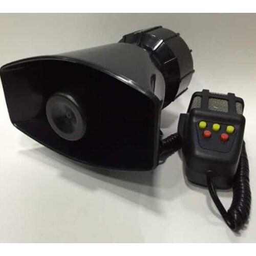 Higher star Two in one DC12V,60W motorcycle and car warning amplifier alarm,3 warning tones,microphone