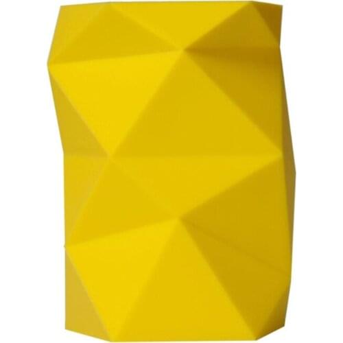 Silicone Geometric Stationery Storage Box Holders Pencil Holder Geometric Pencil Holder for School Home Desk Supplies