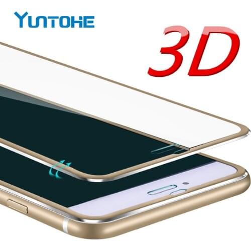 3D Aluminum Alloy Tempered Glass for iPhone Xs Max XR X Full 9H Screen Protector Film for IPhone X 10 7 6 8 Plus 100pcs/Lot