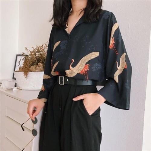 Cheap wholesale 2018 new autumn winter Hot selling womens fashion casual ladies work Shirts G97